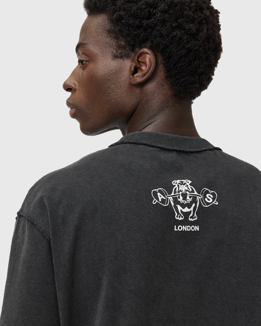 Lavender טי שירט קצרה לגברים Chingford ALLSAINTS