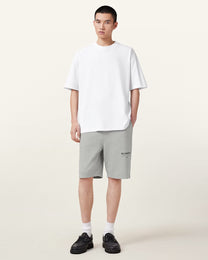 Antique White מכנסי טרנינג קצרים לגברים Underground ALLSAINTS