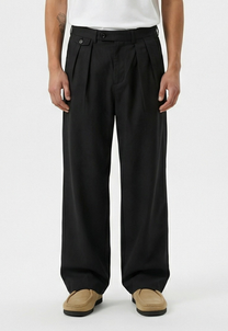 Black מכנסיים ארוכים לגברים Conway ALLSAINTS