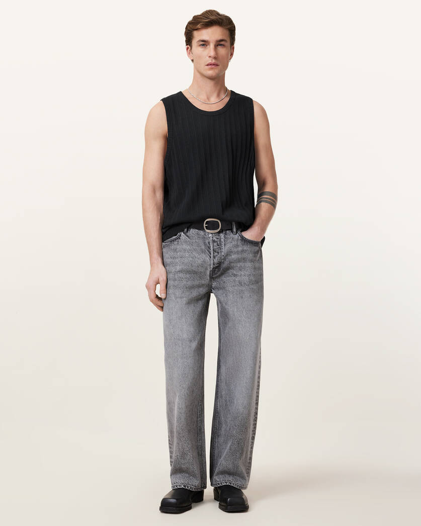 Antique White גופיה לגברים Denver ALLSAINTS