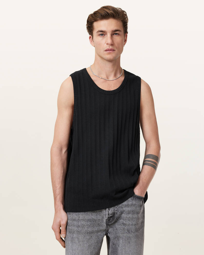 Dark Slate Gray גופיה לגברים Denver ALLSAINTS