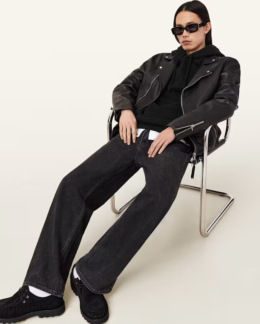 Antique White קפוצ'ון לגברים Raven ALLSAINTS