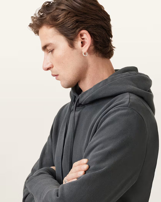 Dark Slate Gray קפוצ'ון לגברים Raven ALLSAINTS