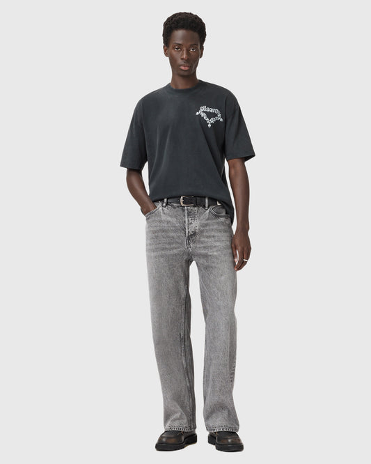 Lavender טי שירט קצרה לגברים Drip ALLSAINTS