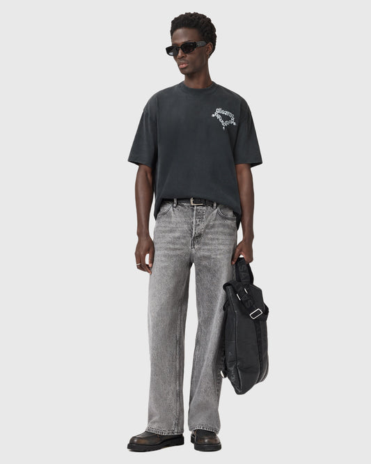 Lavender טי שירט קצרה לגברים Drip ALLSAINTS