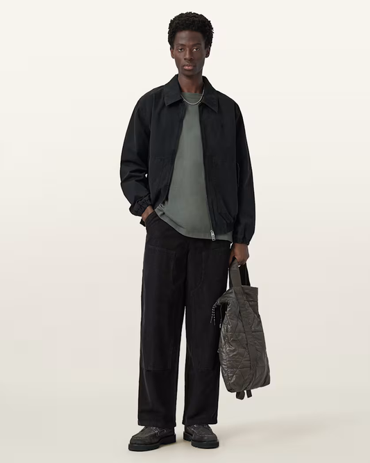 Dark Slate Gray טי שירט קצרה לגברים Future ALLSAINTS