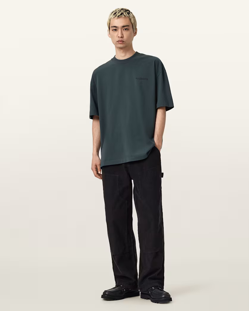 Beige טי שירט קצרה לגברים Future ALLSAINTS