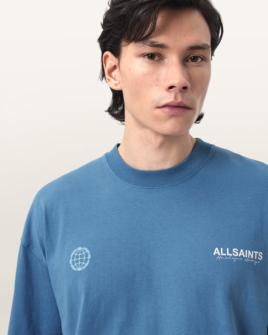 Seashell טי שירט קצרה לגברים Emblem ALLSAINTS