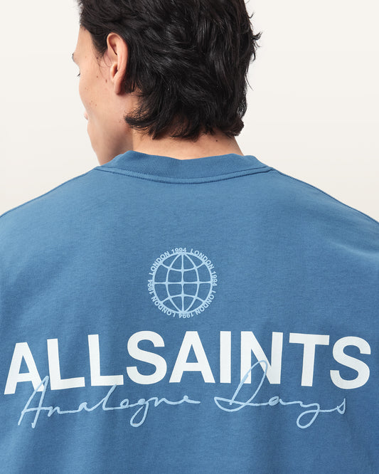 Seashell טי שירט קצרה לגברים Emblem ALLSAINTS