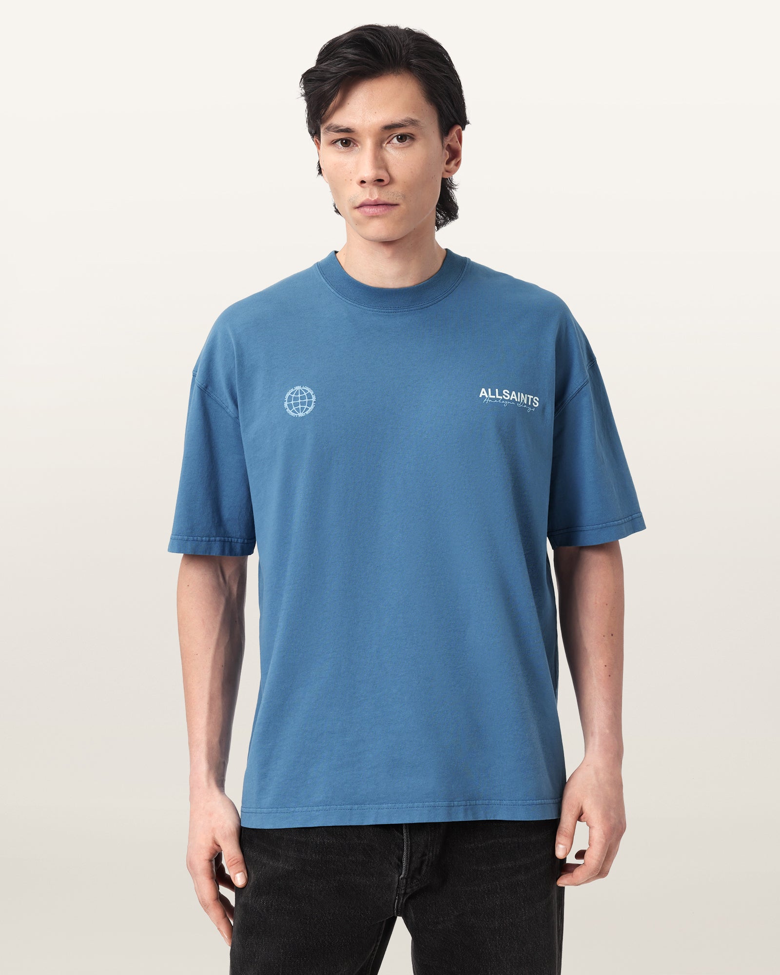 Seashell טי שירט קצרה לגברים Emblem ALLSAINTS