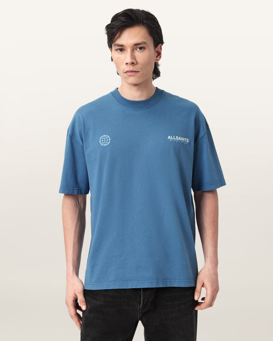 Seashell טי שירט קצרה לגברים Emblem ALLSAINTS