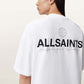 Light Gray טי שירט אוברסייז לגברים Emblem ALLSAINTS