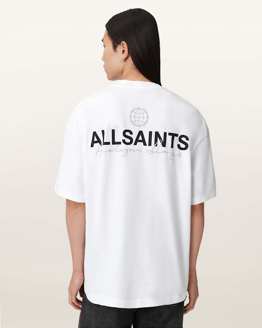 Seashell טי שירט אוברסייז לגברים Emblem ALLSAINTS