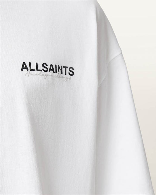 Lavender טי שירט אוברסייז לגברים Emblem ALLSAINTS