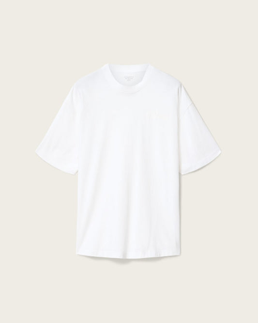 White Smoke טי שירט אוברסייז לגברים Odyssey ALLSAINTS