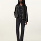 Beige ג'קט עור לגברים Miller ALLSAINTS