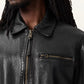 Black ג'קט עור לגברים Miller ALLSAINTS