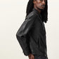 Beige ג'קט עור לגברים Miller ALLSAINTS