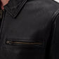 Black ג'קט עור לגברים Miller ALLSAINTS