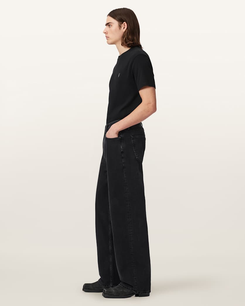 Antique White ג'ינס ארוך לגברים  Lenny -  Loose Fit ALLSAINTS