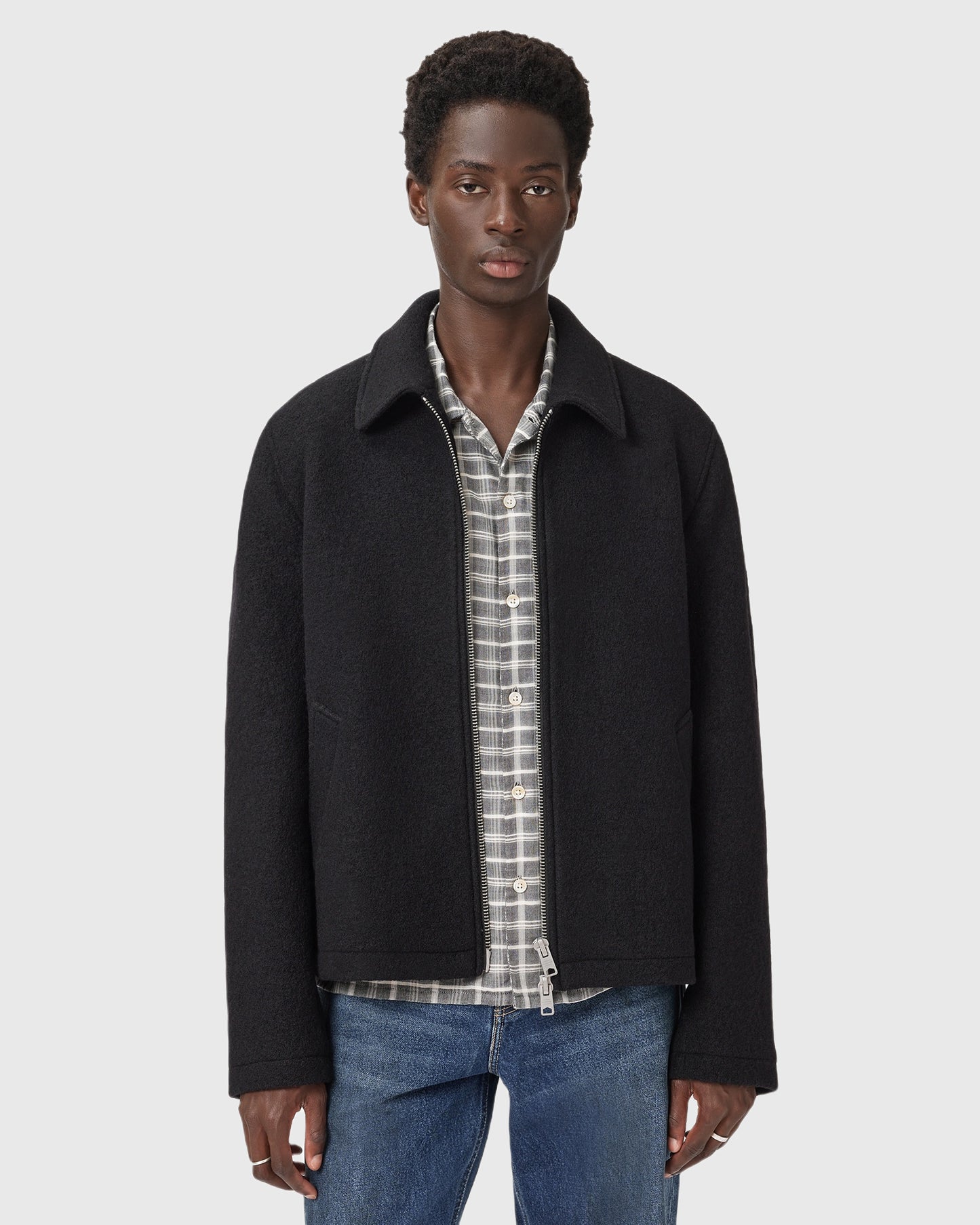 Lavender ג'קט צמר לגברים Celeste ALLSAINTS