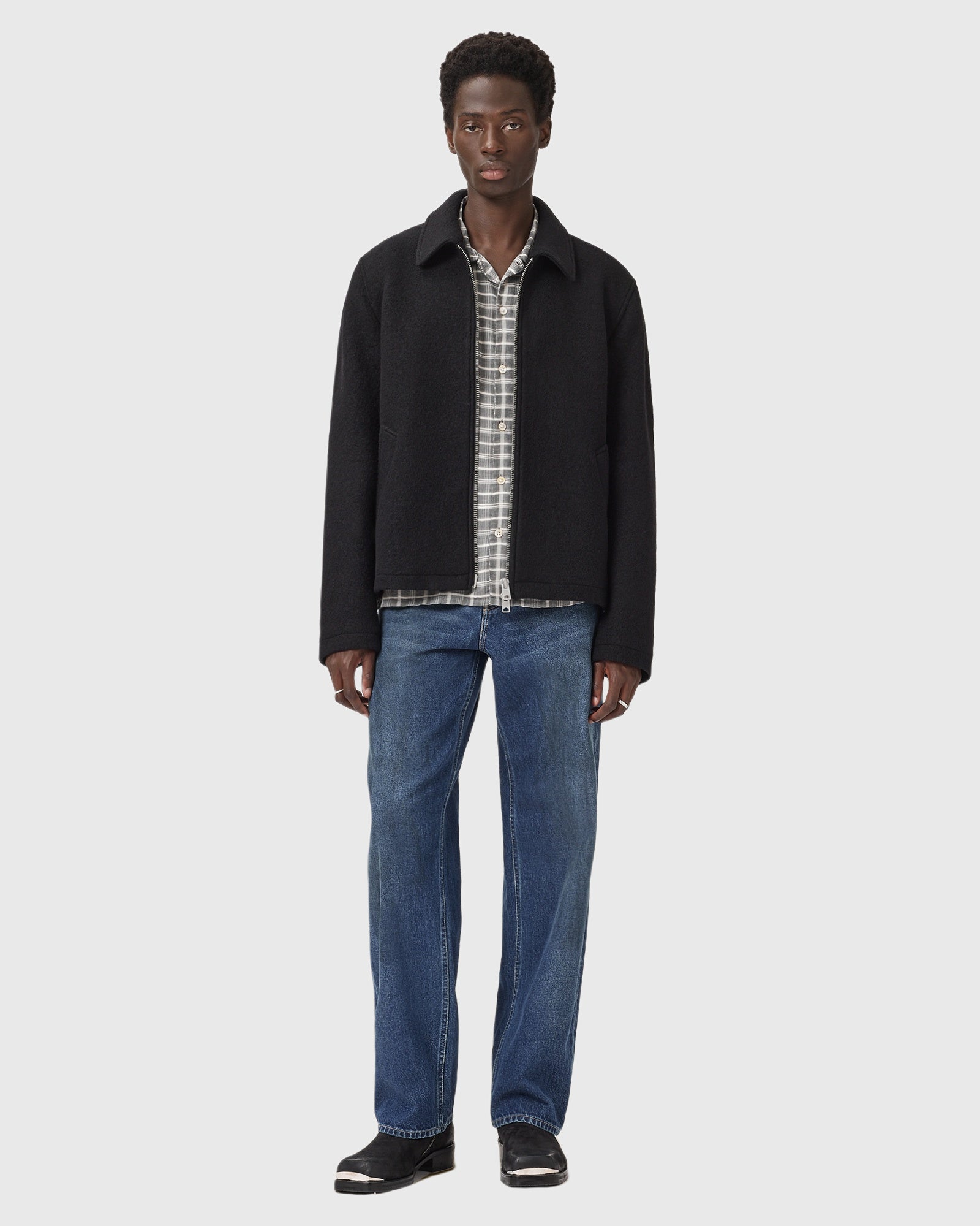 Lavender ג'קט צמר לגברים Celeste ALLSAINTS