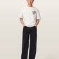 Light Gray טי שירט קצרה לגברים Reflect ALLSAINTS
