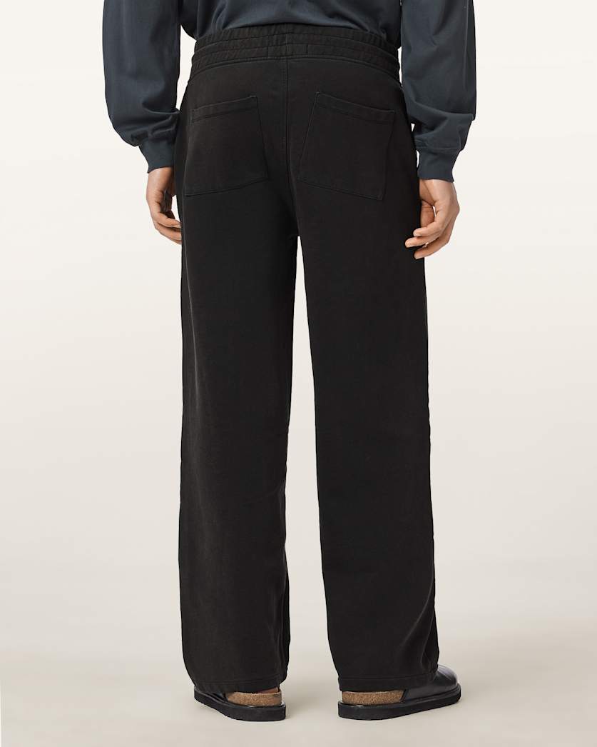 Black מכנסים ארוכים לגברים Chromium ALLSAINTS