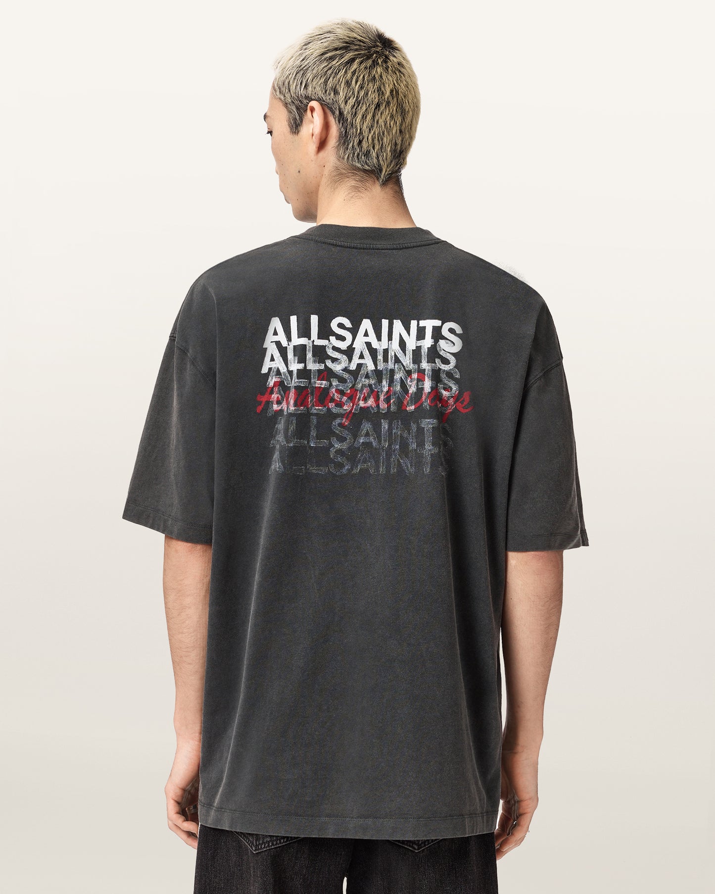 Seashell טי שירט קצרה לגברים Graphene ALLSAINTS