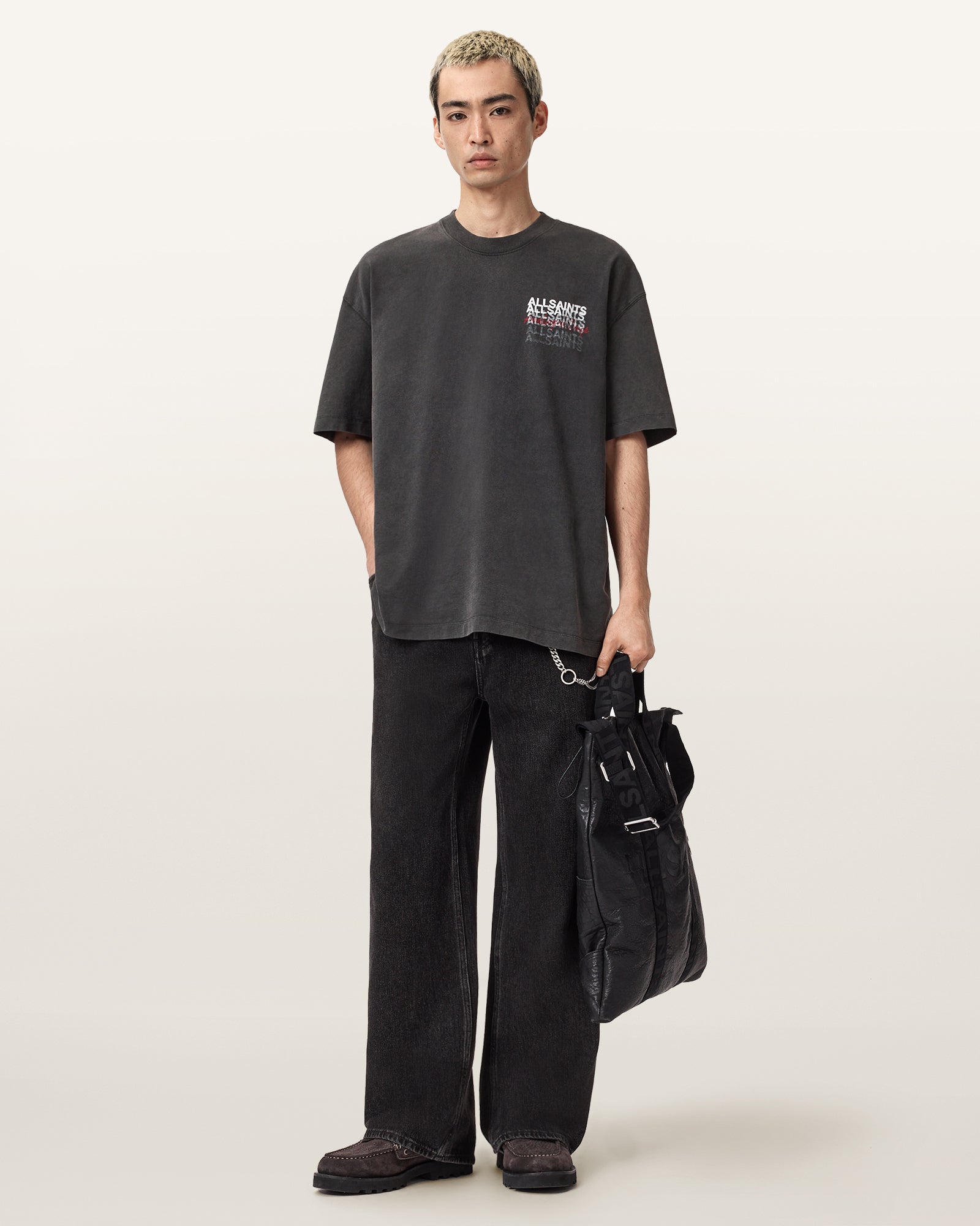 Seashell טי שירט קצרה לגברים Graphene ALLSAINTS