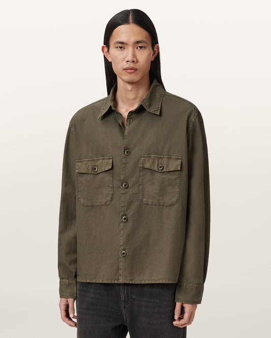 חולצה מכופתרת ארוכה לגברים Strand LS