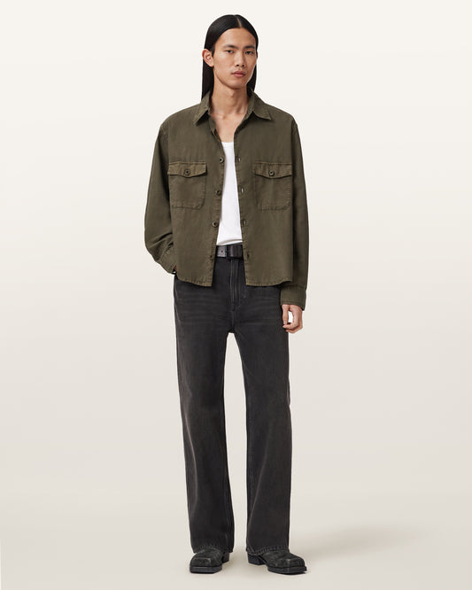 חולצה מכופתרת ארוכה לגברים Strand LS