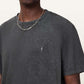 Dark Slate Gray טי שירט Ramskull לגברים Saka ALLSAINTS
