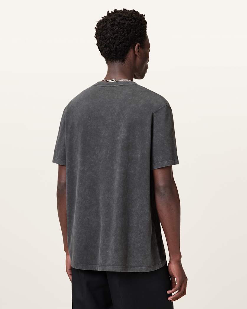 Dark Slate Gray טי שירט Ramskull לגברים Saka ALLSAINTS