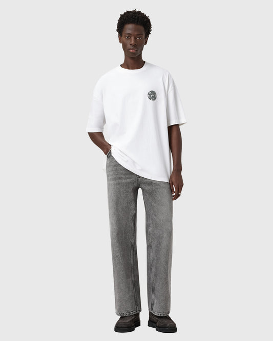 Lavender טי שירט קצרה לגברים Waved ALLSAINTS