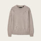 Dark Gray סריג אוברסייז לגברים Wolf ALLSAINTS