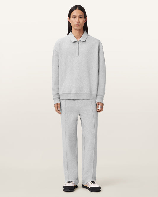 Antique White סווטשירט פולו לגברים Milo ALLSAINTS