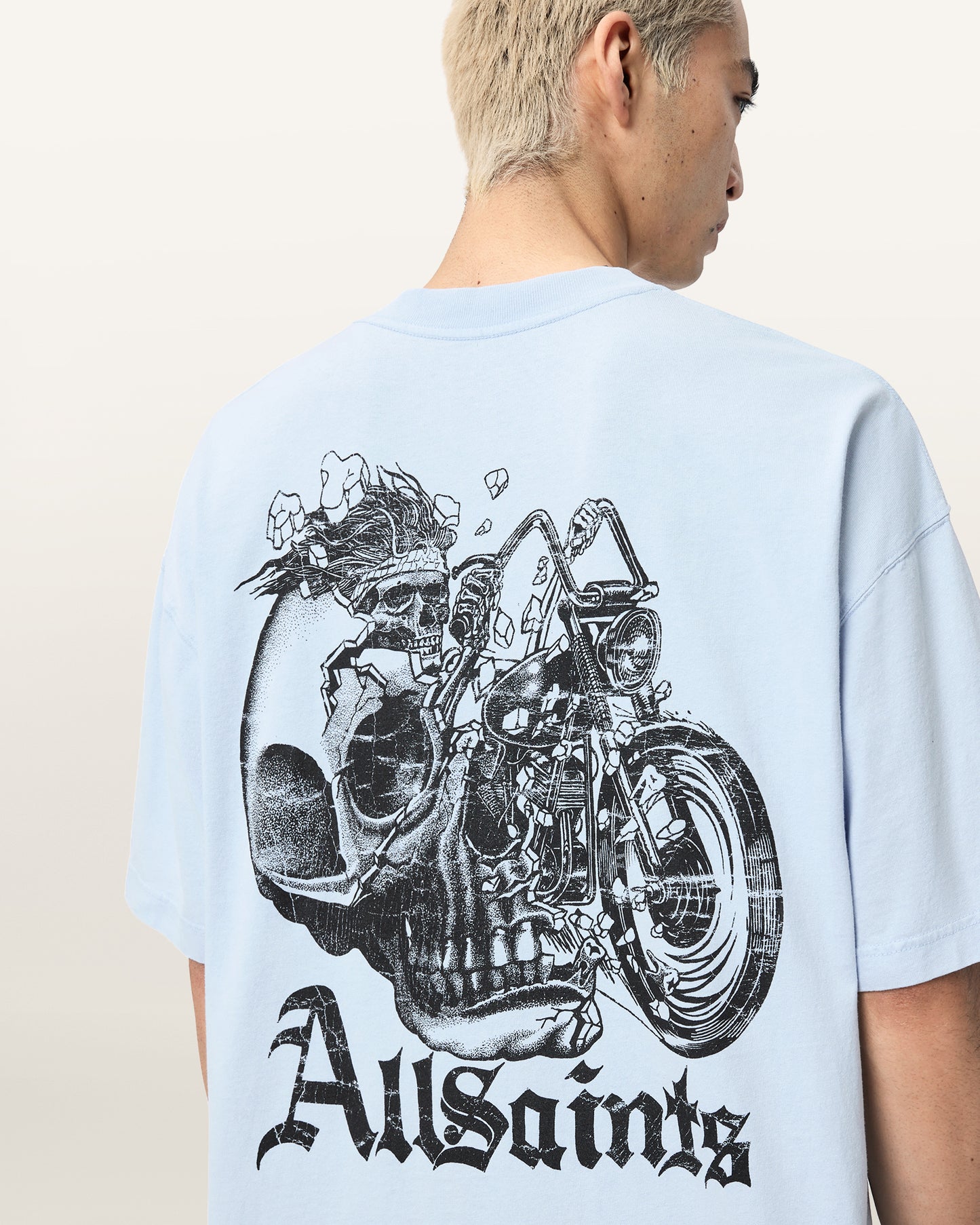 Seashell טי שירט קצרה לגברים Panhead ALLSAINTS