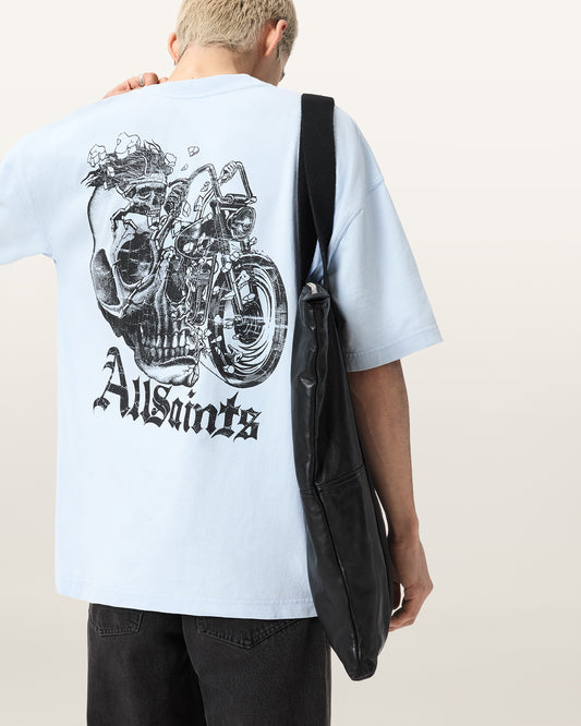 Seashell טי שירט קצרה לגברים Panhead ALLSAINTS