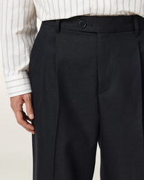 Black מכנסיים ארוכים לגברים Tallis ALLSAINTS
