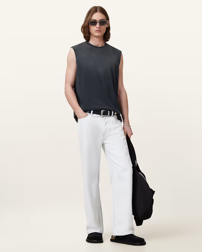 Beige גופיה לגברים Jonah ALLSAINTS