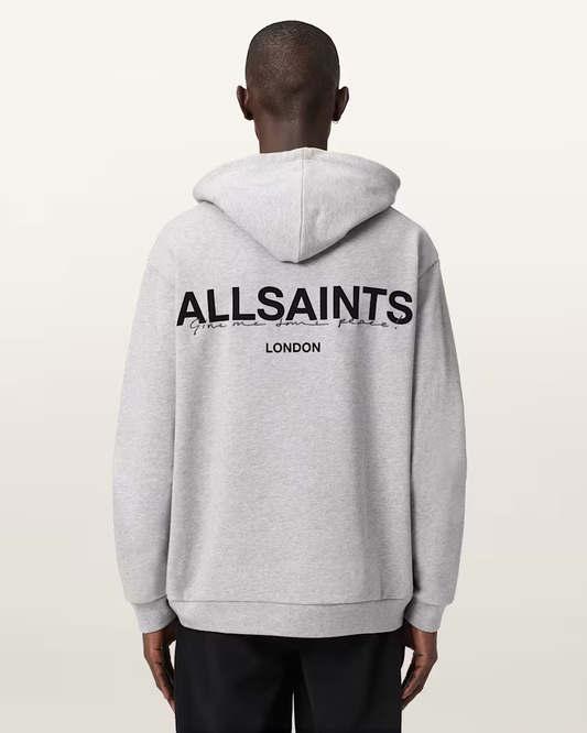 Light Gray קפוצ'ון לגברים Halcyon ALLSAINTS