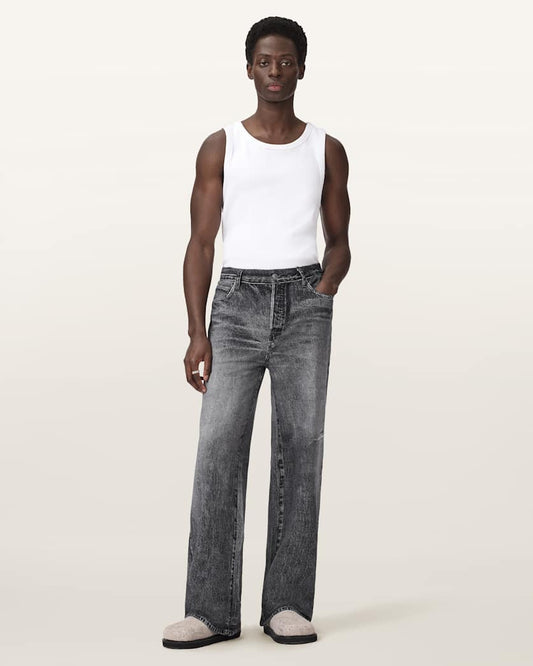 Seashell ג'ינס ארוך לגברים  Lenny -  Loose Fit ALLSAINTS