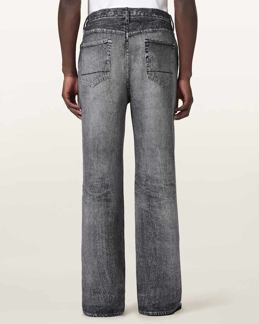 Antique White ג'ינס ארוך לגברים  Lenny -  Loose Fit ALLSAINTS