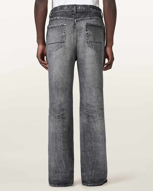 Antique White ג'ינס ארוך לגברים  Lenny -  Loose Fit ALLSAINTS