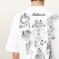White Smoke טי שירט קצרה לגברים Terra ALLSAINTS