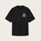Black טי שירט קצרה לגברים Terra ALLSAINTS