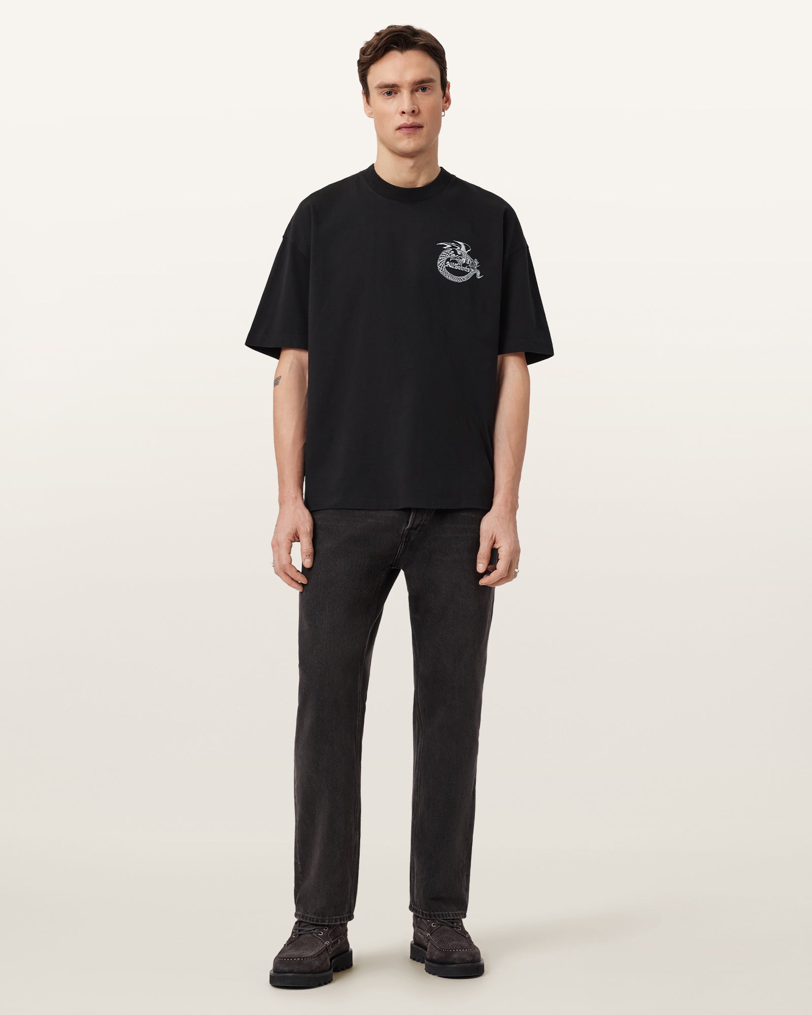 Seashell טי שירט קצרה לגברים Terra ALLSAINTS