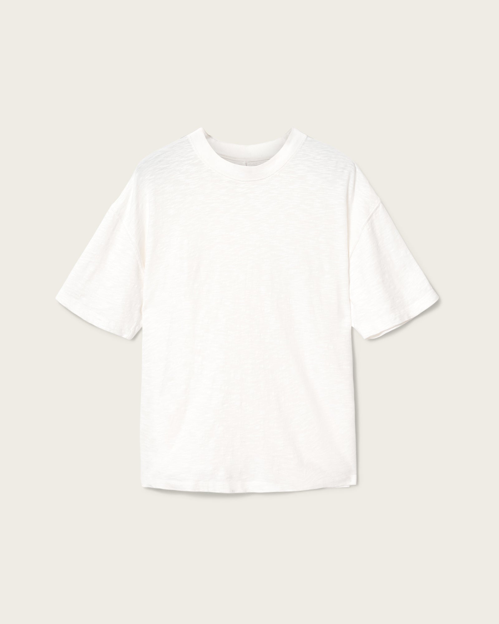 White Smoke טי שירט קצרה לגברים Casper ALLSAINTS