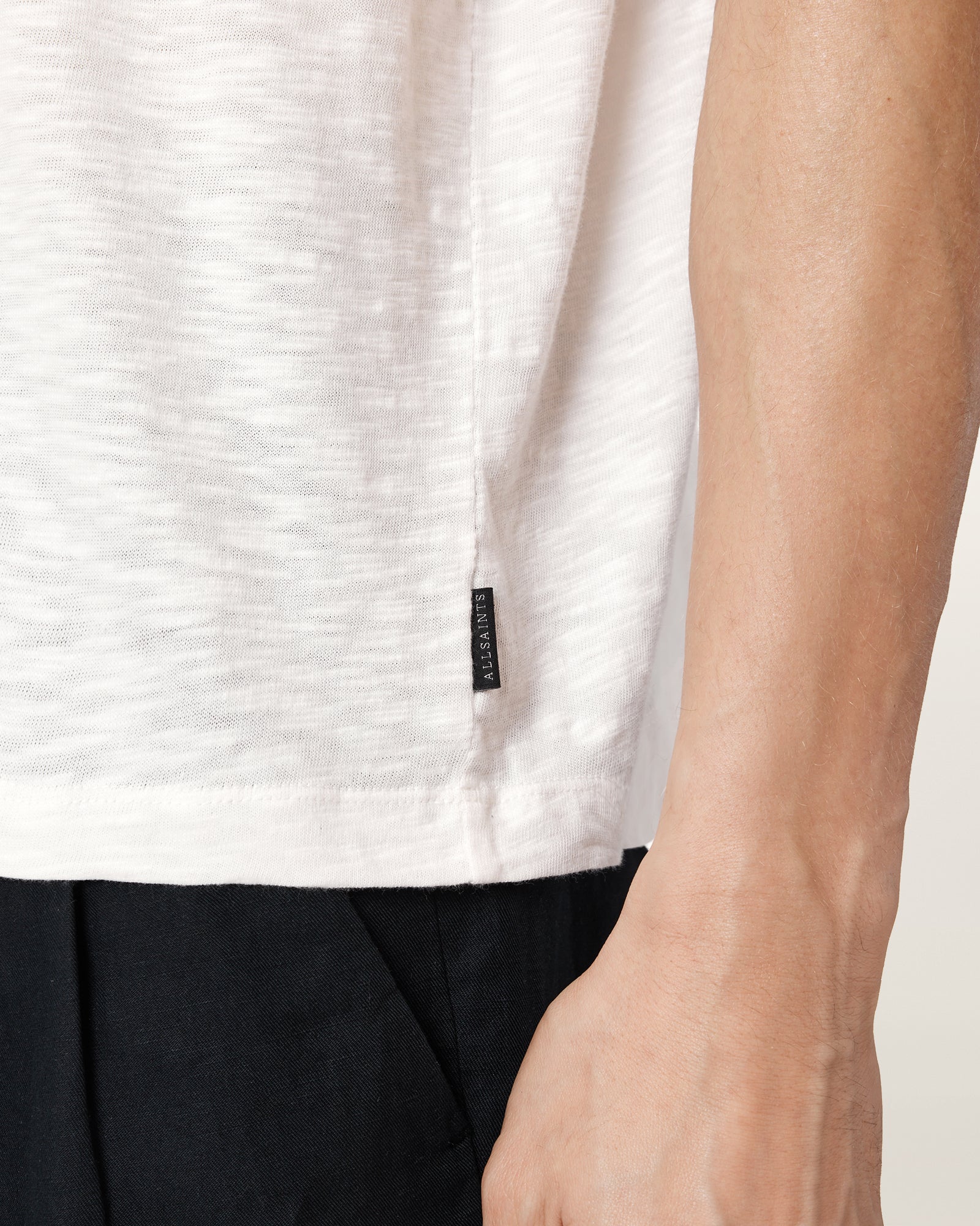 Lavender טי שירט קצרה לגברים Casper ALLSAINTS